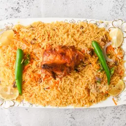 Grilled Chicken With Rice - Quarter Chicken